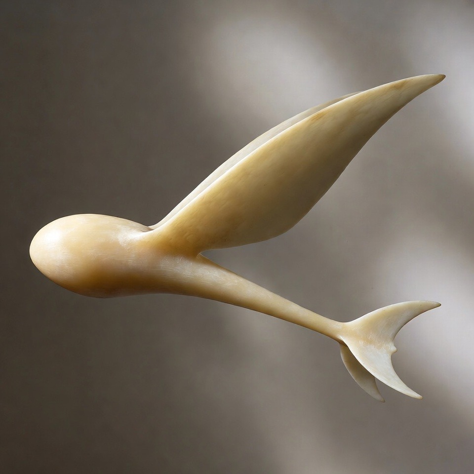Flying Machine, ambiguous aircraft form generated through prompt restriction